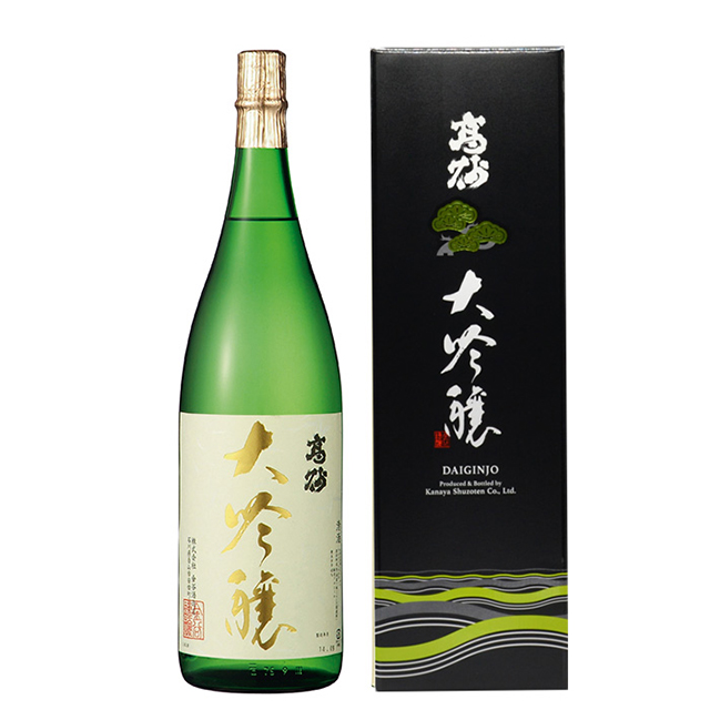 石川県 加賀地酒の高砂 大吟醸 1800ml