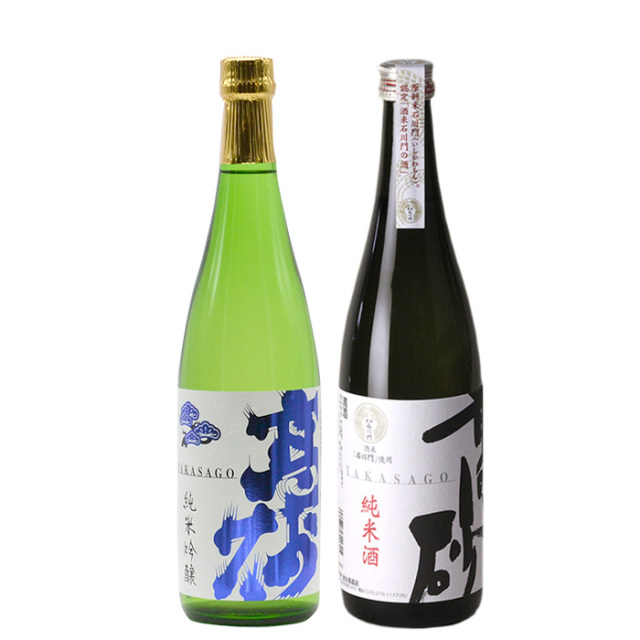 高砂 純米大吟醸 720ml　２本セット 富士高砂酒造 山廃酒2本セット 各720ml ｜ 日本酒博物館