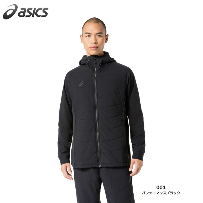 【26FW】【アシックス】2033C204 ハイブリッドインシュレーションフリースフーディー【吸湿発熱】（S～3XL）