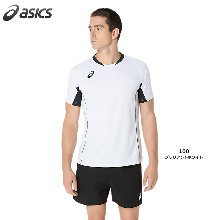 【アシックス】2053A218 ゲームプラシャツ（半袖）（S～2XL）【★１着までクリックポストOK　送料220円】