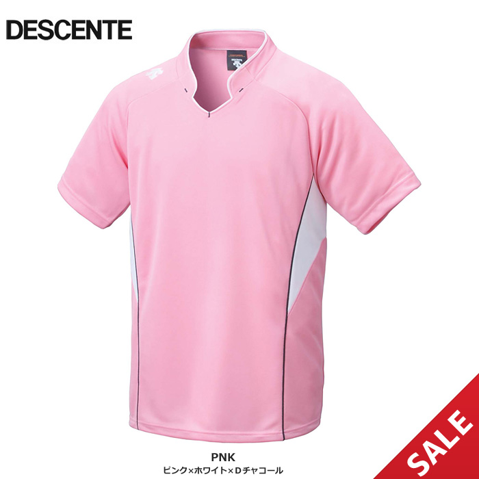 【SALE】【デサント】DSS4823 ゲームシャツ【半袖】（150～M）【★1着までクリックポストOK　送料220円】【★即納】