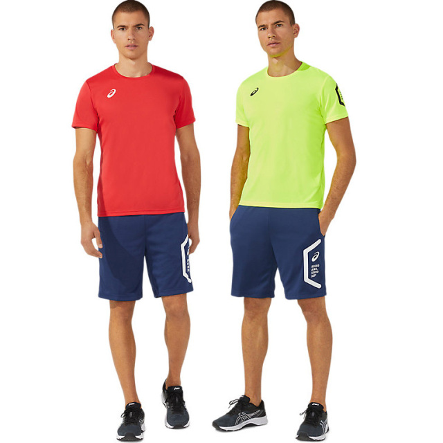 キココスタディノフ　アシックス　マルチカラーTシャツ　Mサイズ　半袖 キココスタディノフ アシックス マルチカラーTシャツ Mサイズ