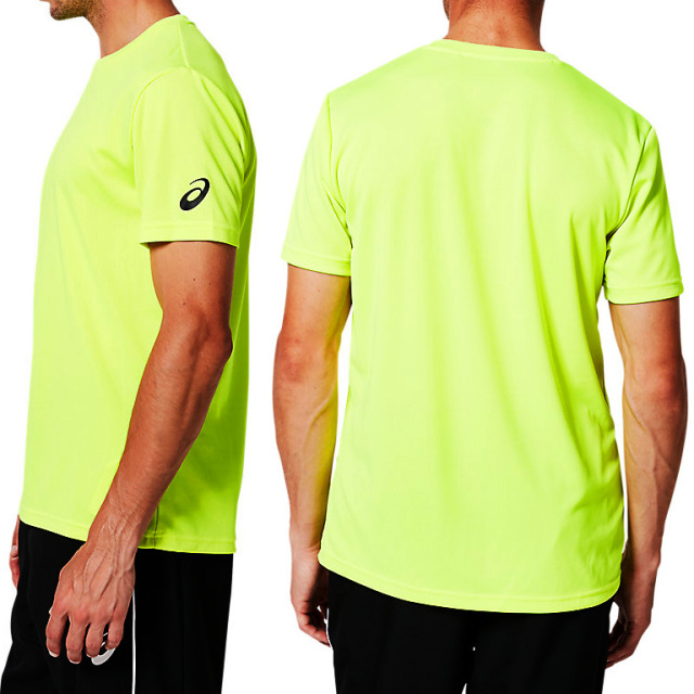 SALE‼️逸品❗️お値下げ　【紋紗織】新品❗️正絹 22SS】【アシックス】2031D730 TEAM 左袖ワンポイント ドライ半袖