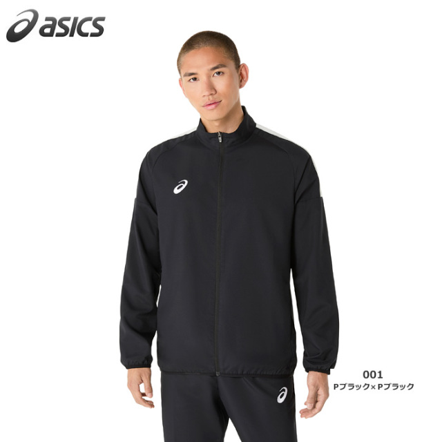 【25SS】【アシックス】2031E965 ドライクロスロゴテープジャケット （S～2XL）（リサイクル素材）