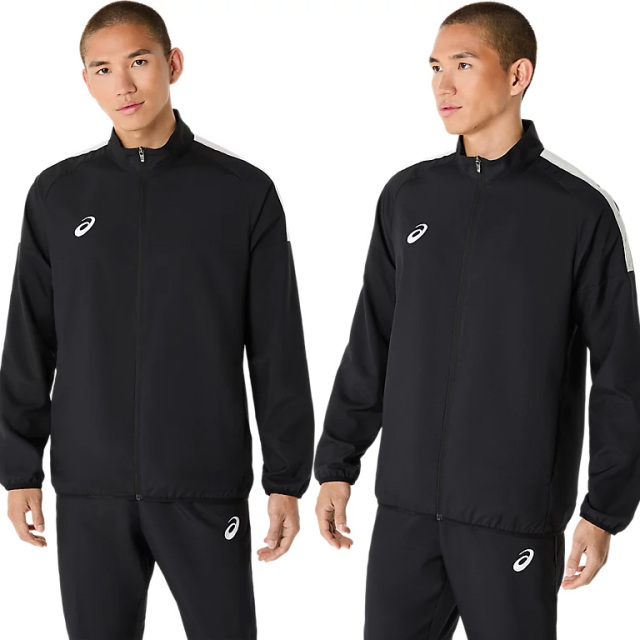 25SS】【アシックス】2031E965 ドライクロスロゴテープジャケット （S