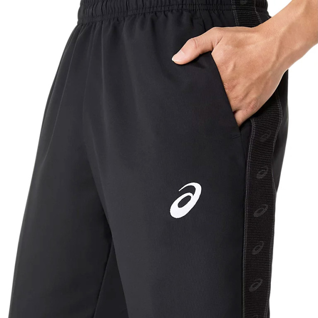asics メッシュパンツ L 黒 ASICS（アシックス） ウィンドブレーカー ロングパンツ メンズ/asics