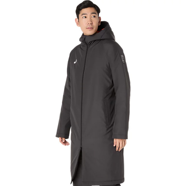 25FW】【アシックス】2031F180 中わたロングコート（S～2XL）