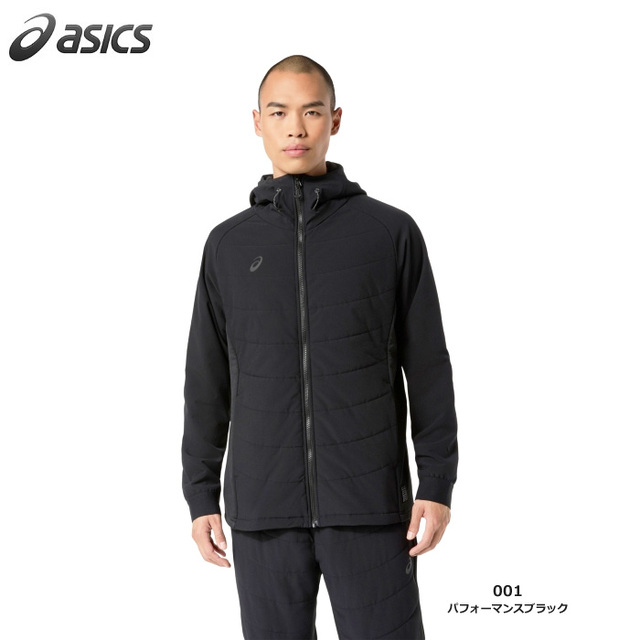 【26FW】【アシックス】2033C204 ハイブリッドインシュレーションフリースフーディー【吸湿発熱】(S~3XL)
