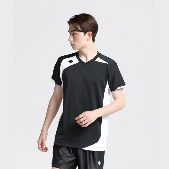 デサント】DSS4720B バレーボールシャツ【半袖】【すっきりシルエット