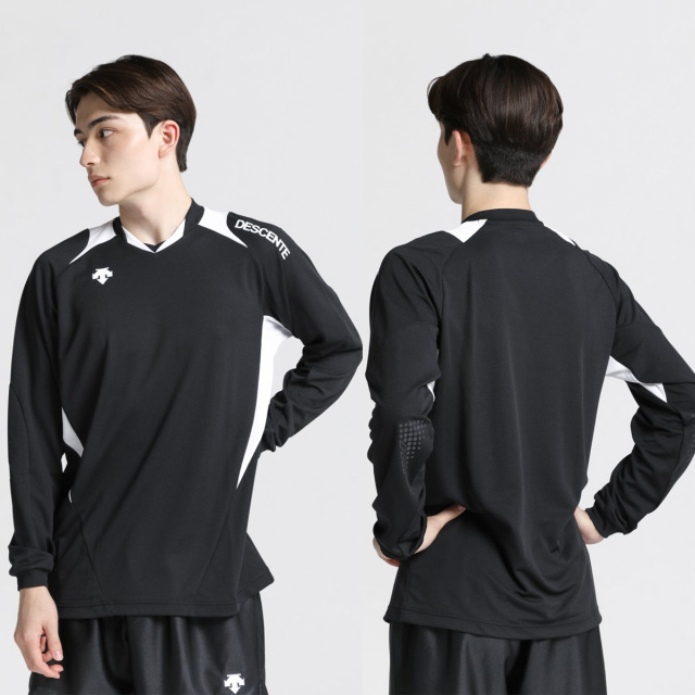 23SS】【デサント】DSS5410B バレーボールシャツ【長袖】（S～XO