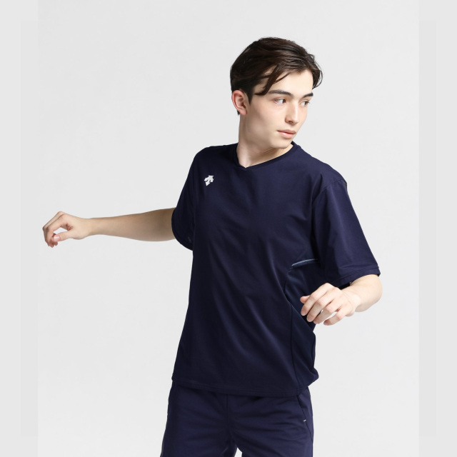 23SS】【デサント】DTM2300 半袖ピステ（S～XA）