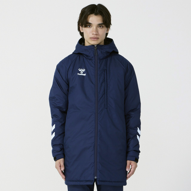 25FW】【ヒュンメル】HAW8117 チームパデッドハーフコート（S-M～XO）