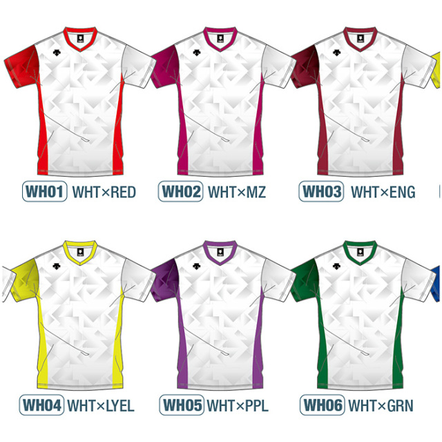 デサント】【lightCompo】OVL-L4820／4820W 昇華プリントゲーム