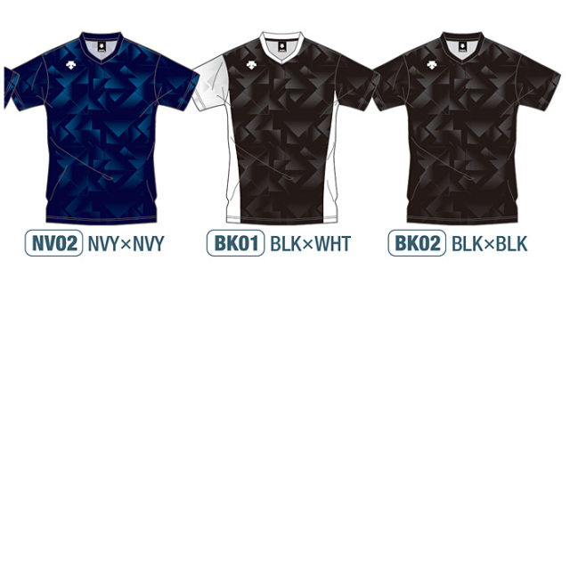 デサント】【lightCompo】OVL-L4820／4820W 昇華プリントゲーム