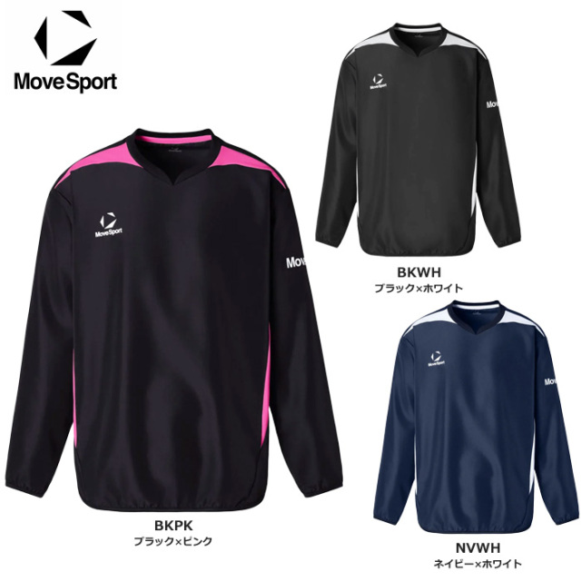 【26SS】【ムーブスポーツ】ST6SWBT1M　長袖ウインドピステ（S～2XO）【★1着までクリックポストOK　送料220円】