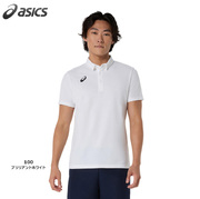 ASICS 高岡第一 ポロシャツ 2XL ホワイト ASICS】
