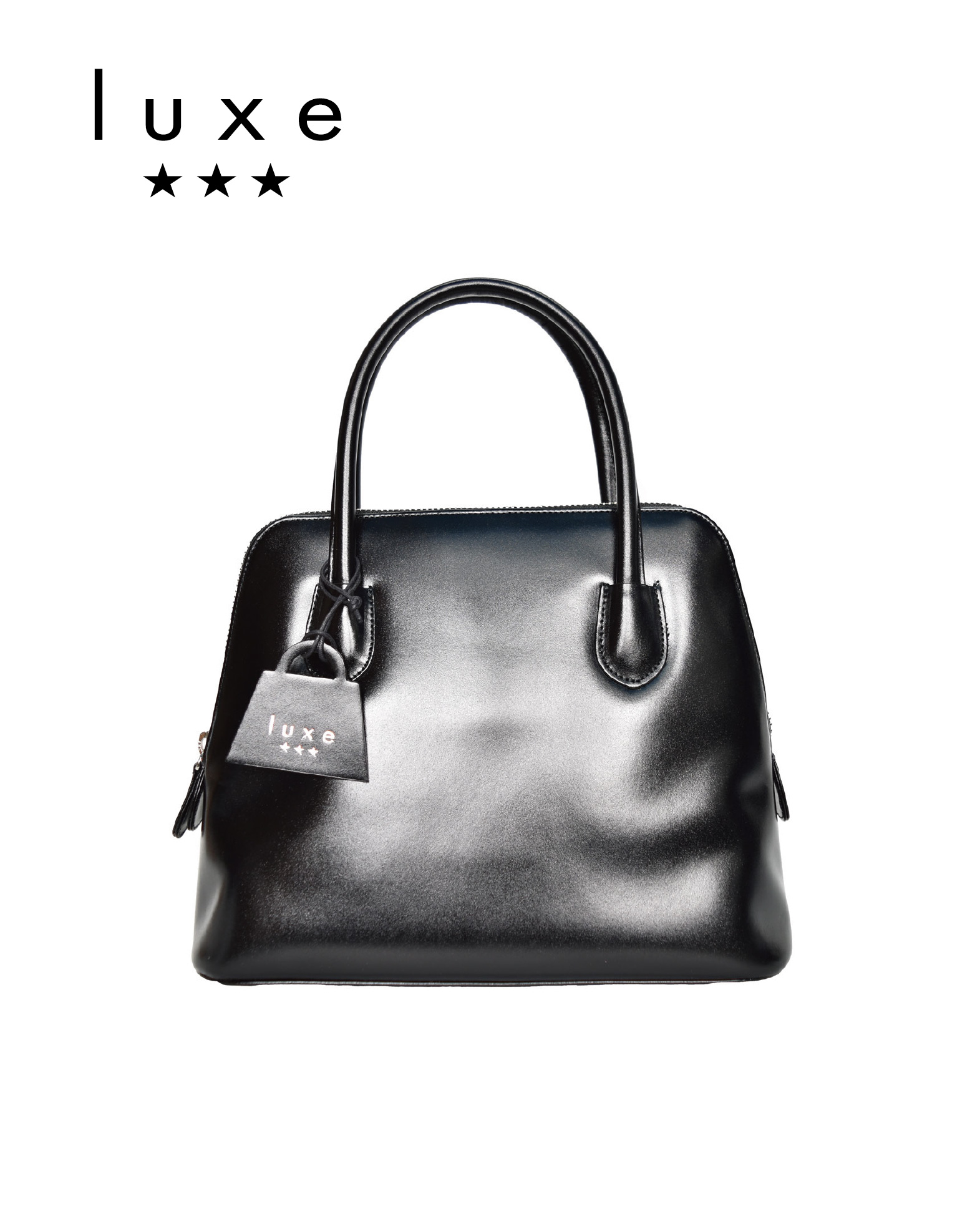 Arukan luxe　シェル　二本手提げ