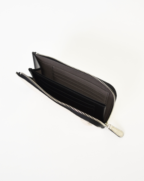 Neutral Gray・061 - L ZIP MIDDLE WALLET