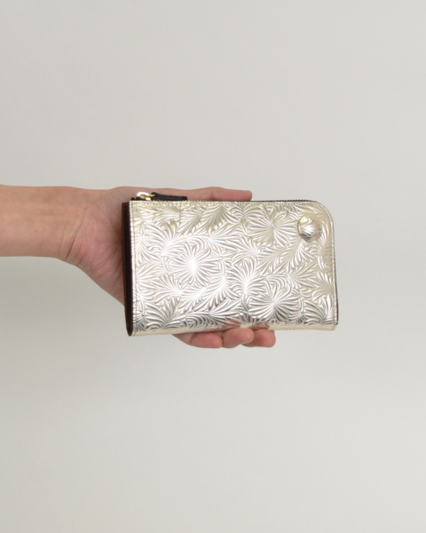 Neutral Gray・061 - L ZIP MIDDLE WALLET