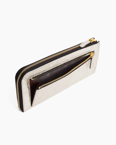 銀 Neutral Gray・061 - L ZIP LONG WALLET
