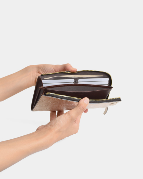 Neutral Gray・061 - L ZIP LONG WALLET