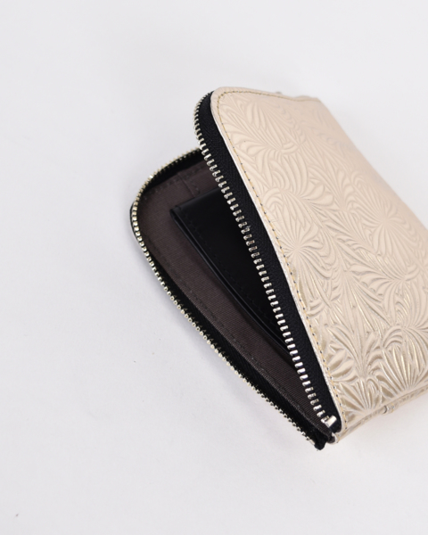 Neutral Gray・061 - L ZIP MINI WALLET