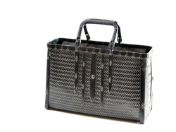 時代籠　長大　角手　竹バッグ　ビジネスバッグ　カート1