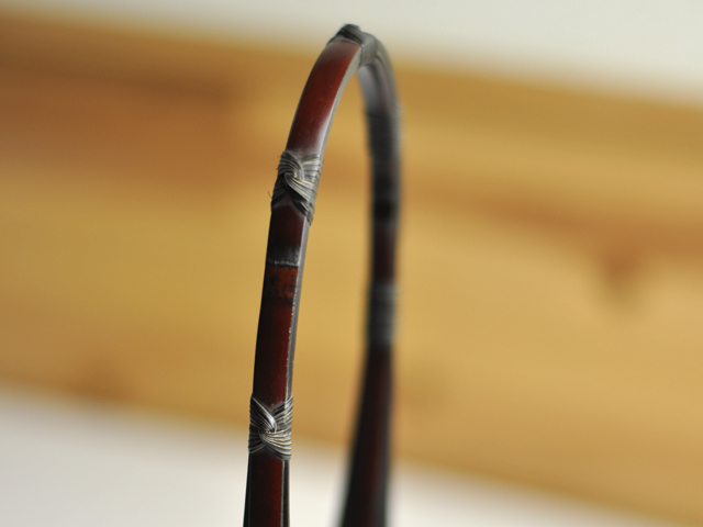 網代花籠 丸/インテリア/花入れ/華道具/花器/竹/国産/日本製 竹