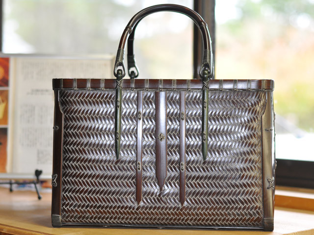 時代籠 大/竹バッグ/旅行鞄/伝統工芸品/バッグ通販/国産/日本製 竹製品  