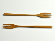 フォーク　竹製　カトラリー　キッチンツール　職人手作り