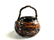 花籠こでまり　花器　竹かご　カート1