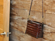 網代編みポシェット　カートメイン　ポーチ