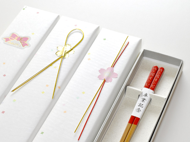 卒園記念箸 色彩18cm/卒園記念品/ギフト/名入れ/子ども箸/幼稚園/国産