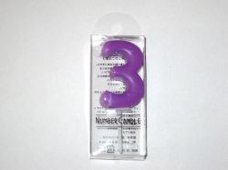 ナンバーキャンドル3番
