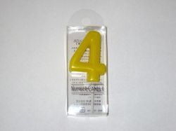 ナンバーキャンドル4番