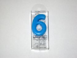 ナンバーキャンドル6番