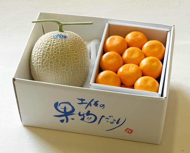 メロン＆みかん
