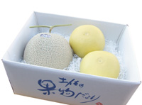 フルーツセット（文旦＆エメラルドメロン）