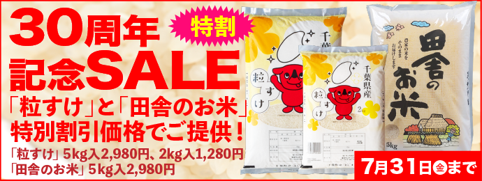 30周年記念バナー