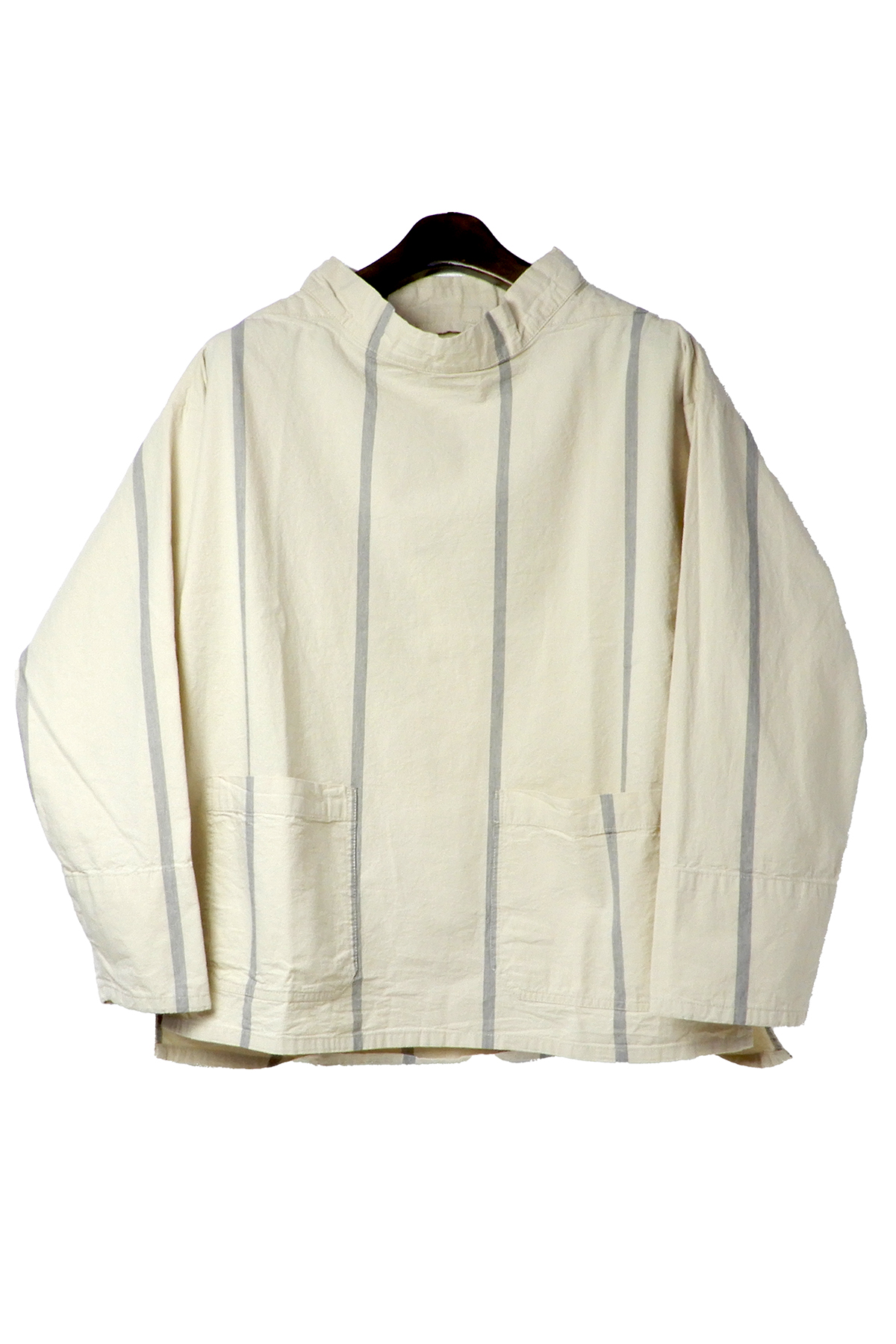 S-52 WORKWEAR SMOCK - CALICO STRIPE/ ワークウェアスモック - キャリコストライプ