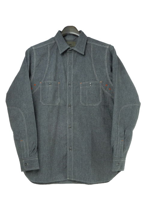 NEW MEDICAL SHIRT SALT&PEPPER / ニューメディカルシャツ - ソルト＆ペッパー