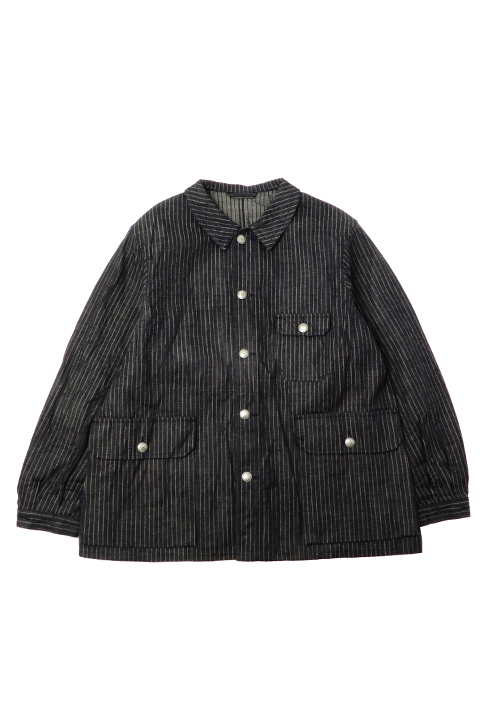 【美品】フレンチワークジャケット FRENCH WORK JACKET OVER DYED- 毎日を楽しく豊かにする洋服