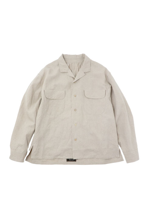 FARMER OPEN COLLAR SHIRT / ファーマーオープンカラーシャツ