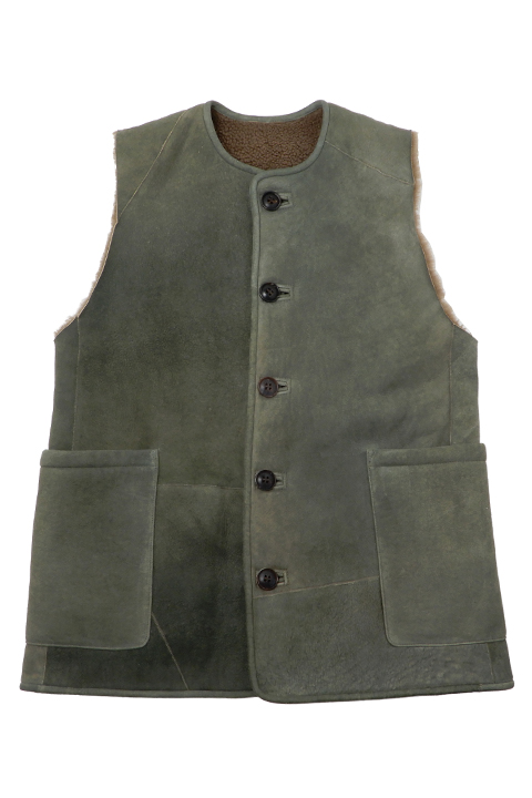 SHEEPSKIN VEST/シープスキンベスト