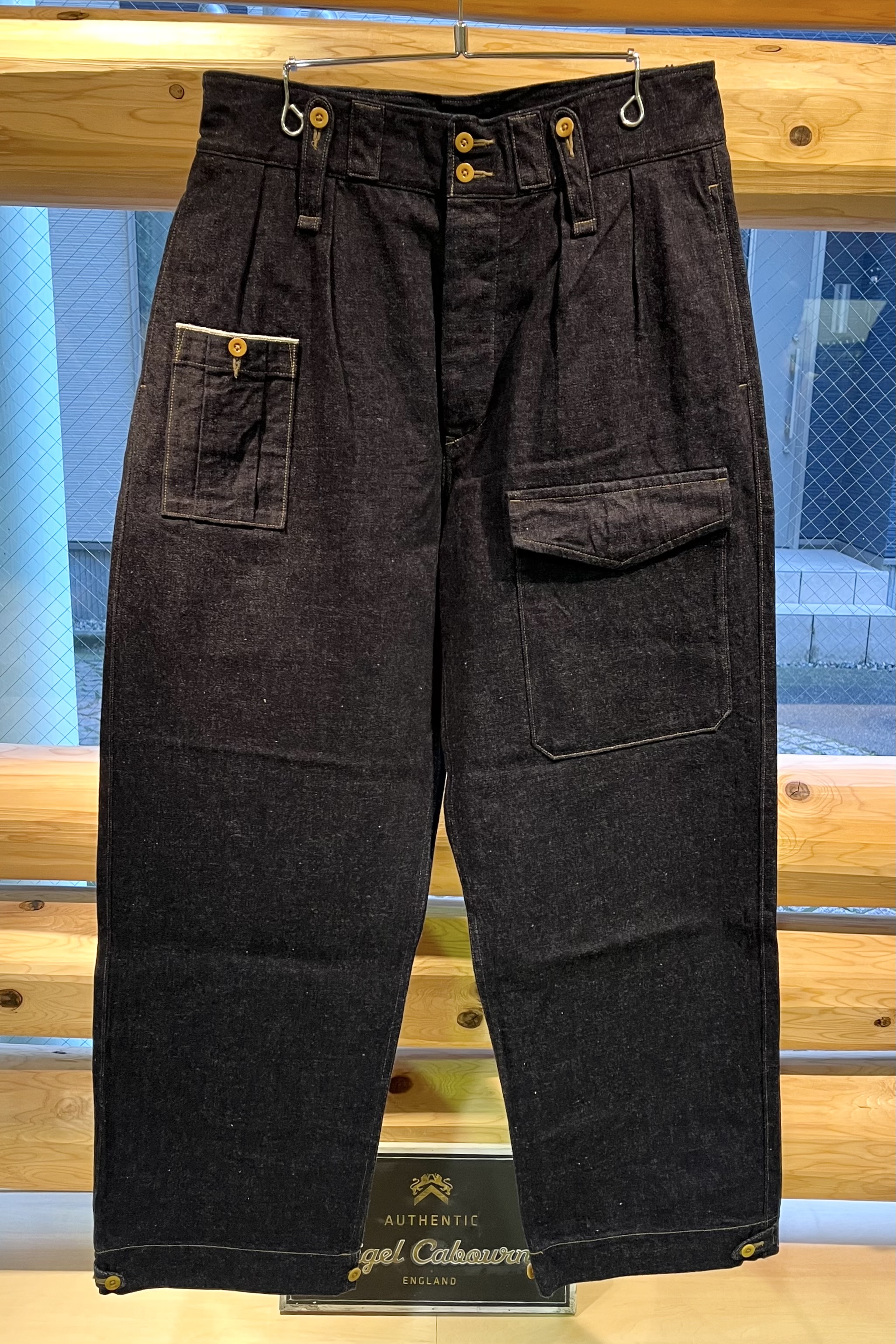 BRITISH ARMY PANT - LOOSE DENIM/ブリティッシュアーミーパンツ