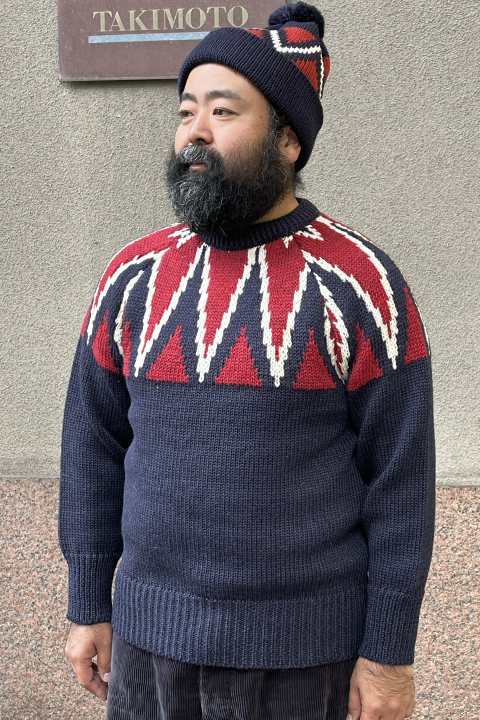 KEY CREW KNIT / キークルーニット