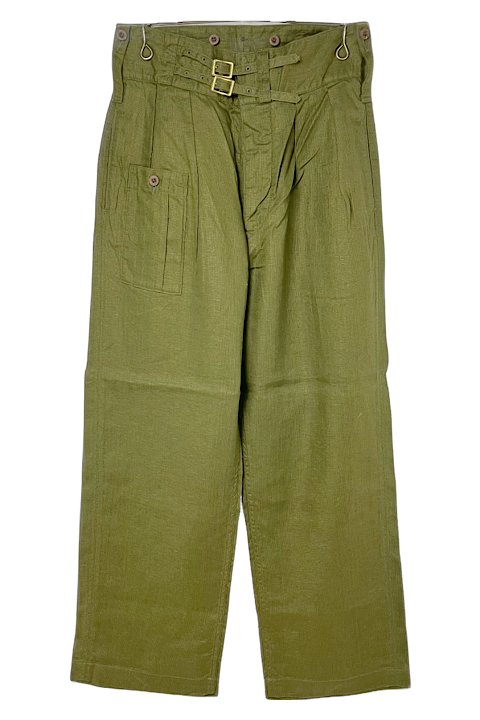 【ナイジェル・ケーボン】FIELD PANT - LINEN BASKET ナイジェル・ケーボン】MAN / フィールドパンツ - リネン