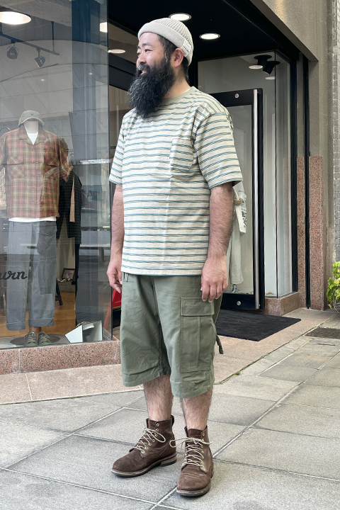 7.8oz BORDER H/S T-SHIRT / 7.8oz ボーダーハイサマーＴシャツ
