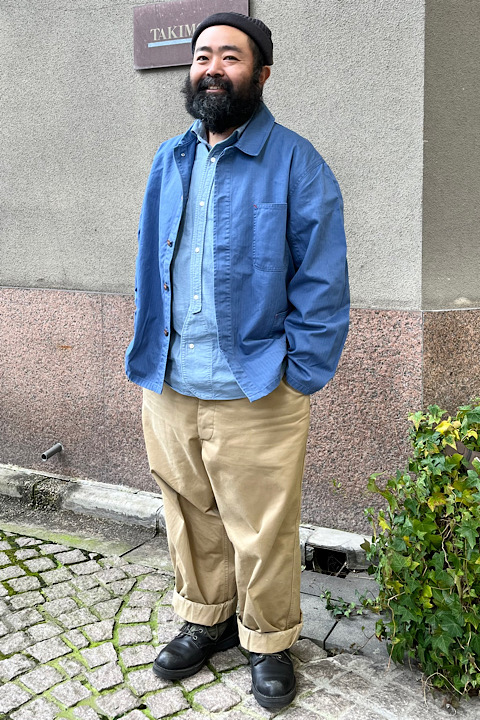 ヘリンボーンファクトリーコート