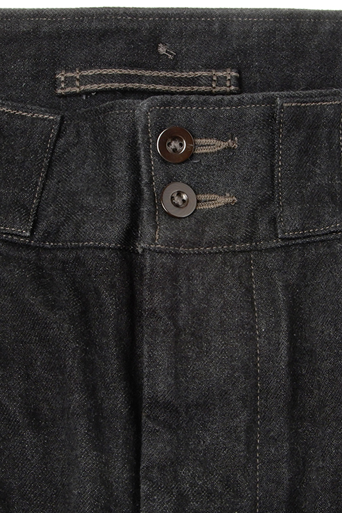 BRITISH ARMY PANT - BLACK DENIM / ブリティッシュアーミーパンツ